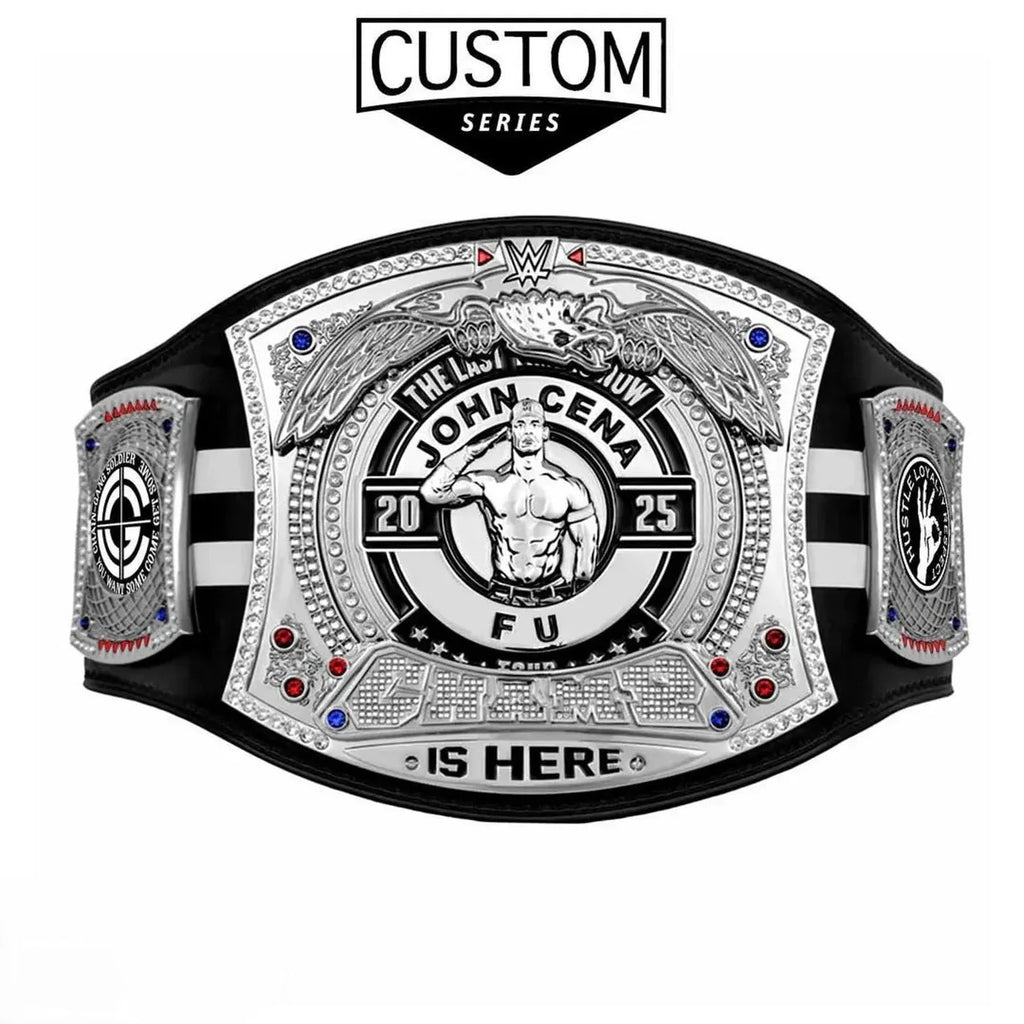 John Cena Custom Spinner Belt – Collector's ChampionshipBeltUS