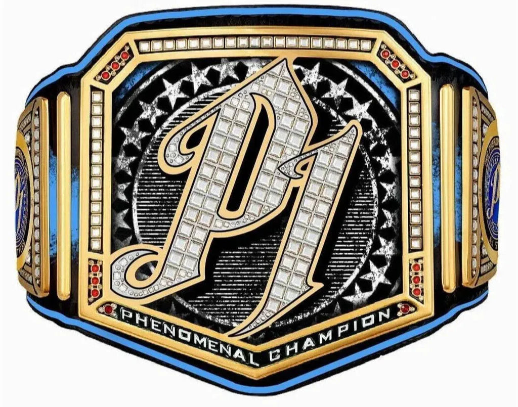Phenomenal P1 Custom Signature Series Wrestling Championship Belt ChampionshipBeltUS