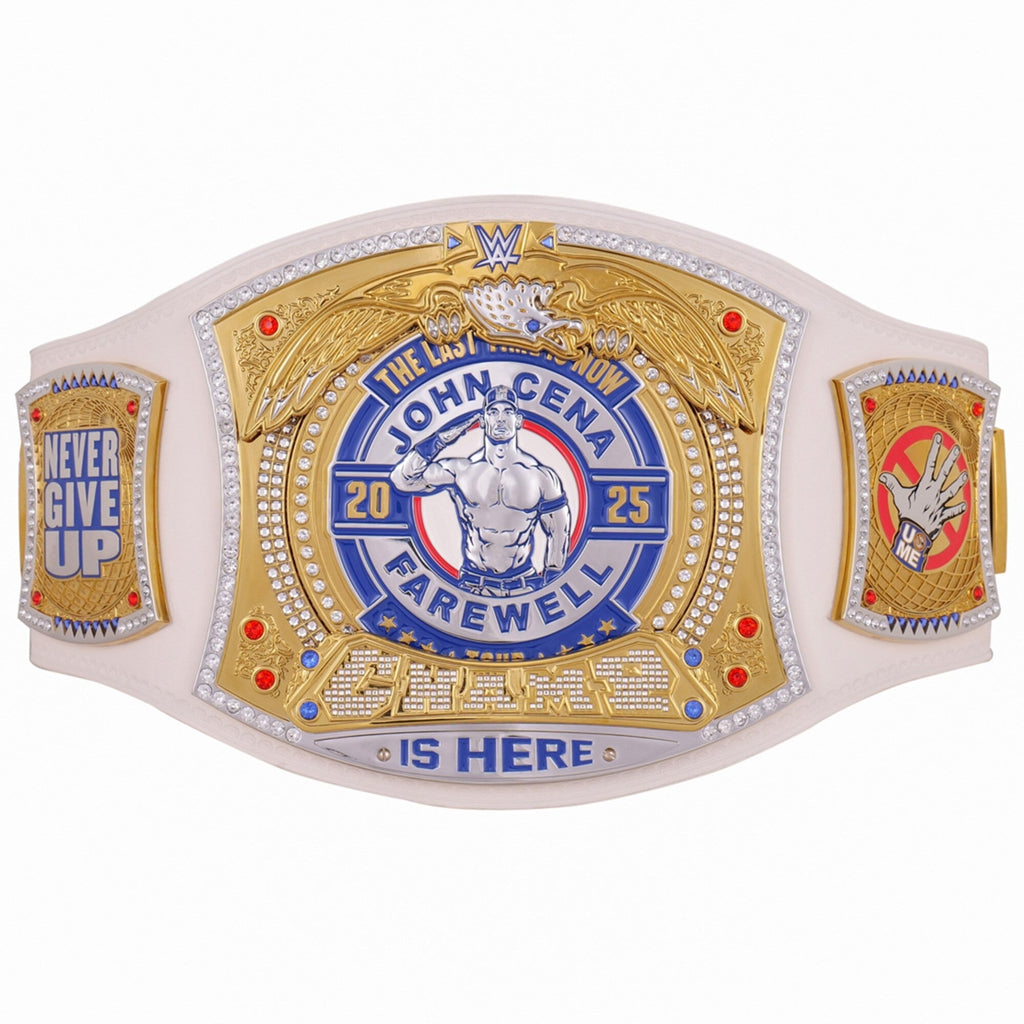 John Cena Spinner World Heavywieght Wrestling replica Title Belt (Copy) ChampionshipBeltUS