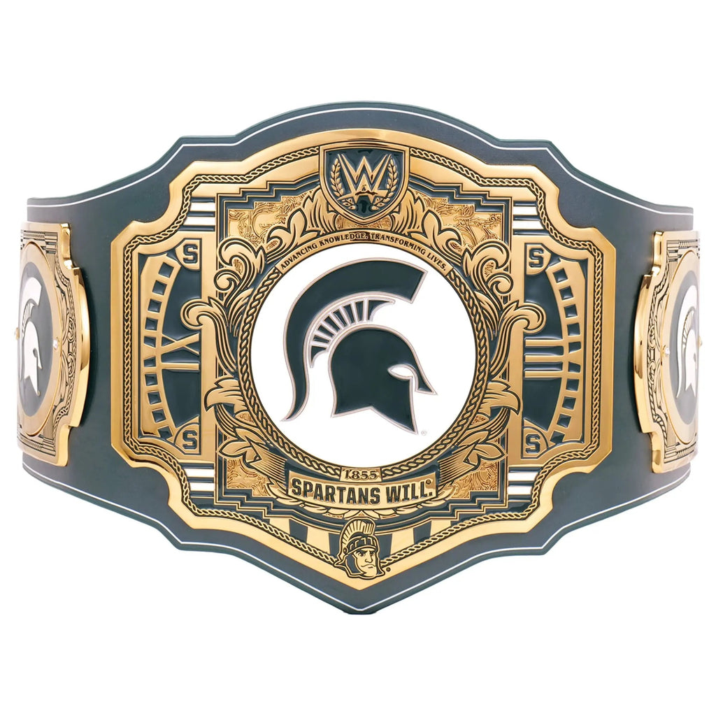 Michigan State Spartans WWE Legacy Title Belt