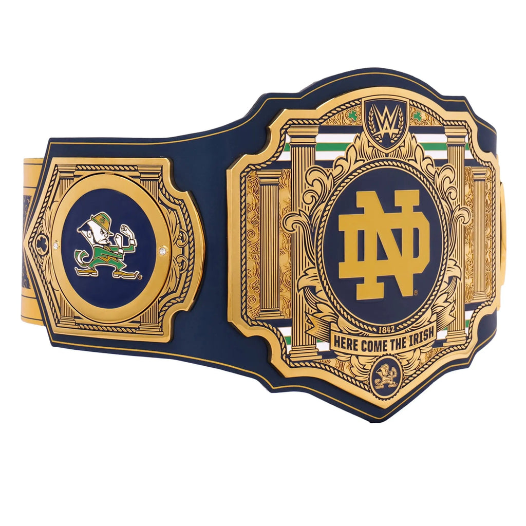 Notre Dame Fighting Irish WWE Legacy Title Belt