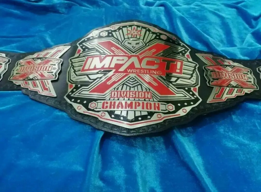 New WORLD IMPACT Division Heavyweight Wrestling Championship title  Belt 