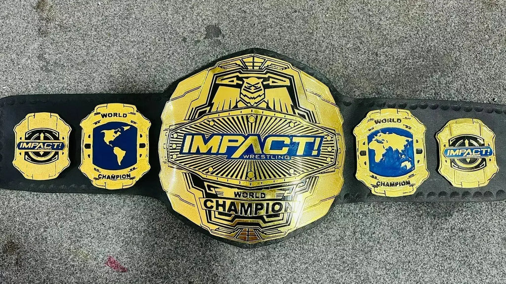 WORLD IMPACT Heavyweight Wrestling Championship Belt Adult size title belt 