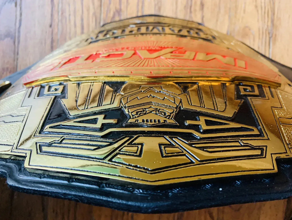 World Heavyweight Championship  
 Title Belt – Stacked Plates (TNA)