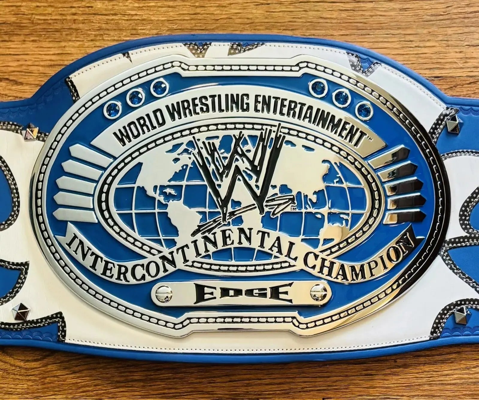 Official WWE Signature Series Edge Championship Replica Wrestling Belt 