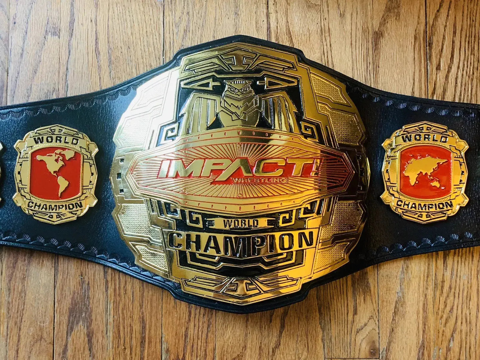 World Heavyweight Championship  Belt – Stacked Plates (TNA)