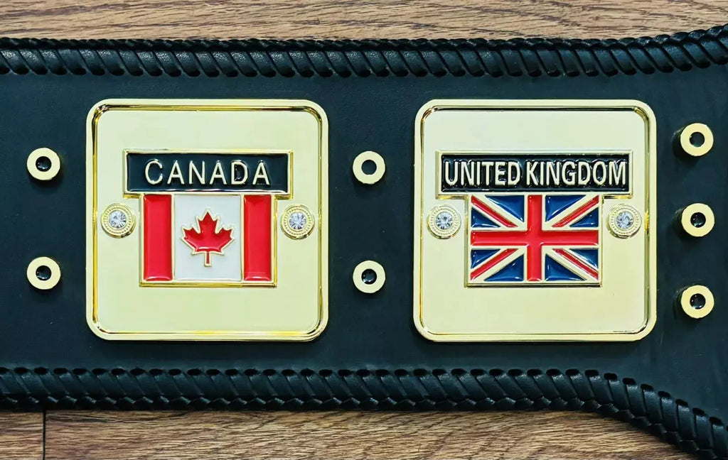 NWA DOMED GLOBE WORLD HEAVYWEIGHT CHAMPIONSHIP REPLICA WRESTLING BELT