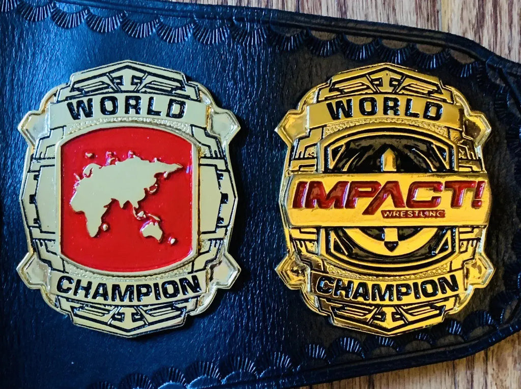 World Heavyweight Championship  Belt – Stacked Plates (TNA)