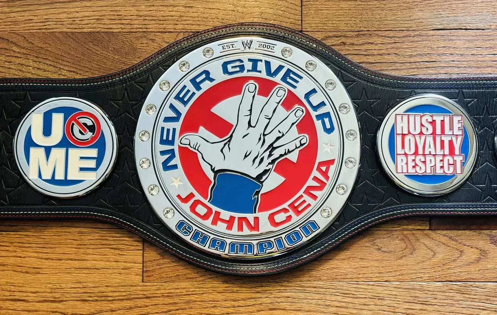 John Cena WWE Spinner Championship Replica Belt