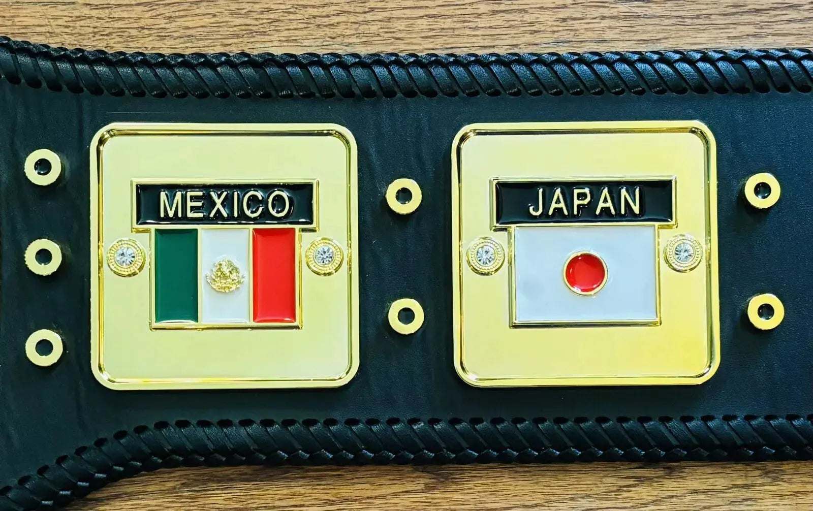 NWA DOMED GLOBE WORLD HEAVYWEIGHT CHAMPIONSHIP REPLICA WRESTLING BELT