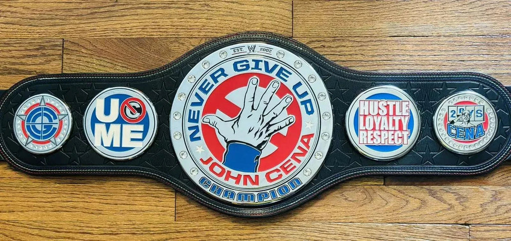 John Cena WWE Spinner Championship Replica Belt