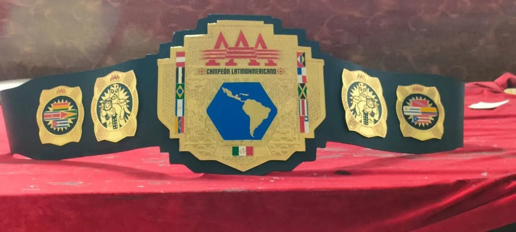 AAA Wrestling Championship Latin American Campeon Latino american belt