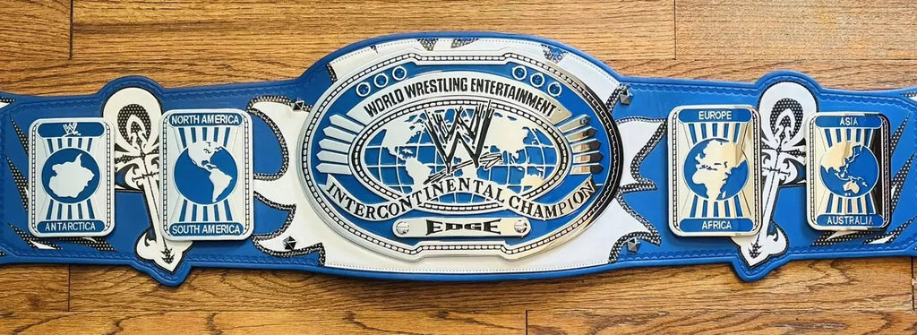 Official WWE Signature Series Edge Championship Replica Wrestling Belt 