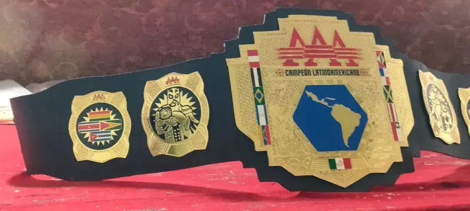 AAA Wrestling Championship Latin American Campeon Latino american belt