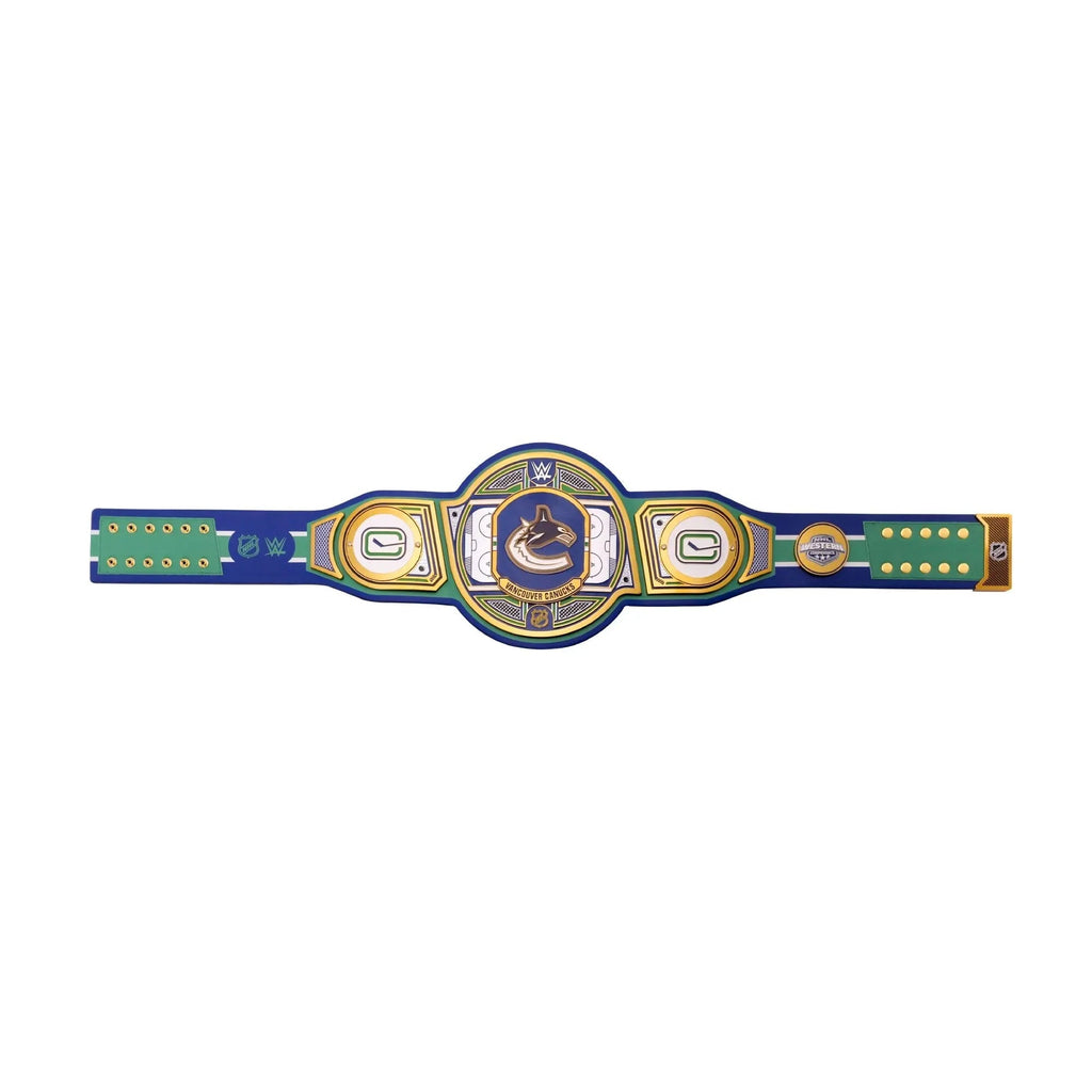 Vancouver Canucks Legacy Title Belt 